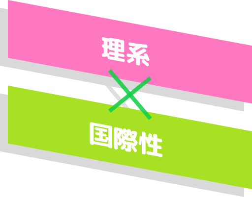 理系×国際性